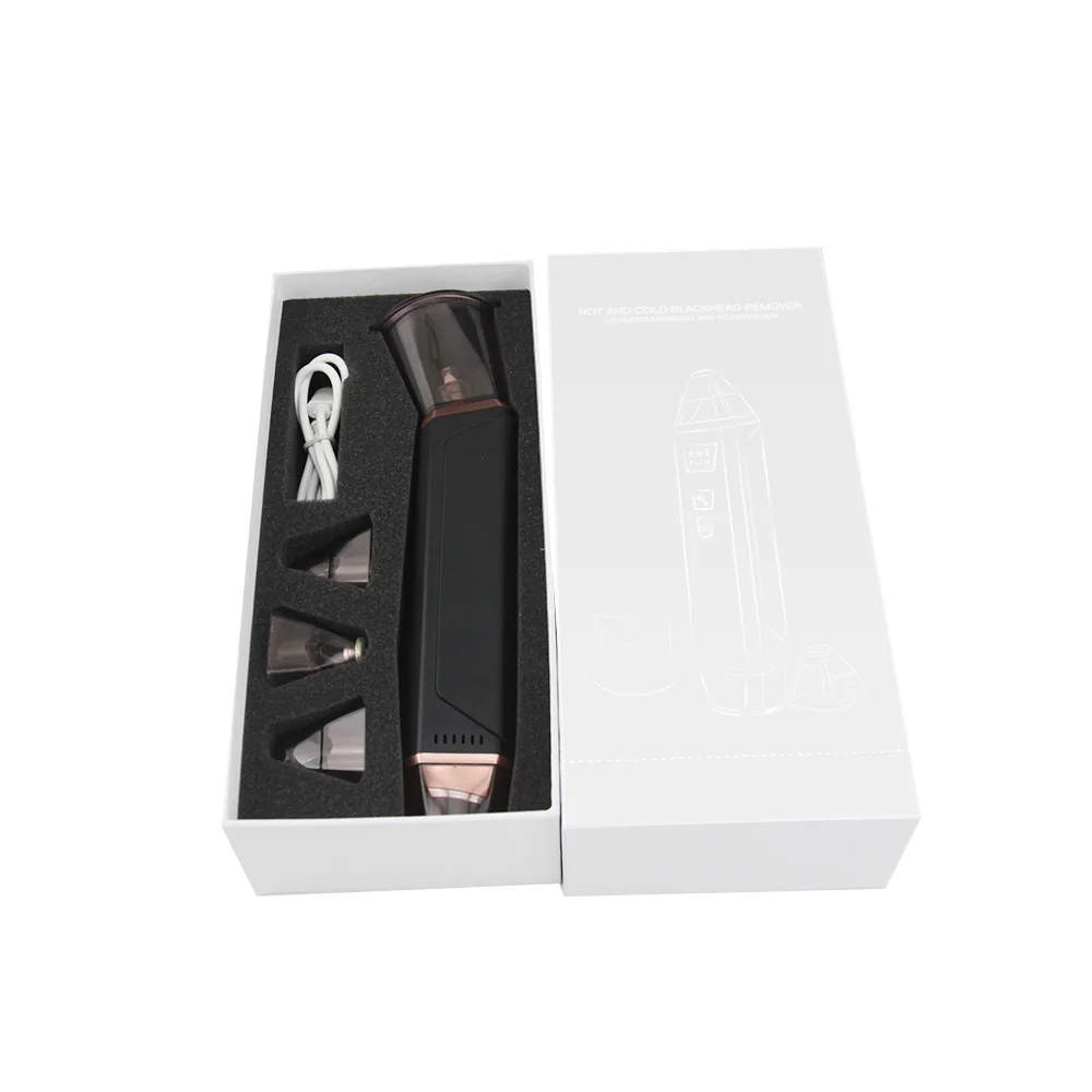 Малый пузырьковый ящик для инструментов всасывания Электрический поры набор для удаления угрей с камерой удаление машина для удаления угрей вакуум