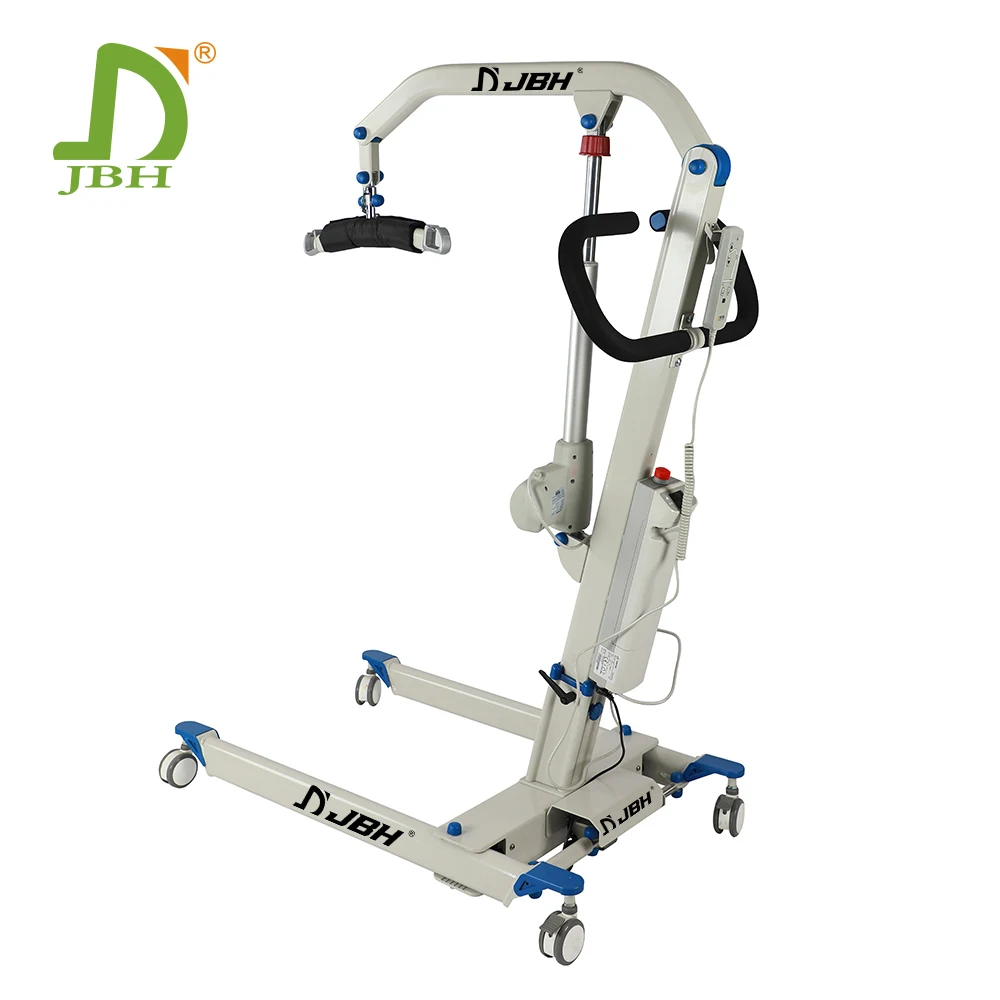 Nursing equipment 2 functions disabled electric lifter bed and chair sit to stand patient transfer hoist lift