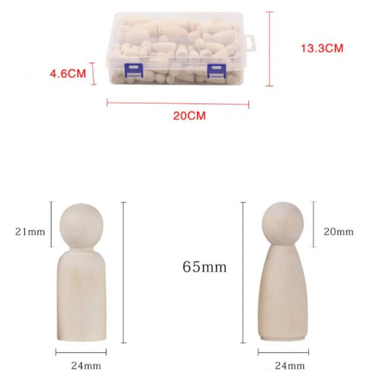 Высококачественная деревянная кукла-подставка «сделай сам», Маленькая деревянная фигурка, деревянные игрушки для детей