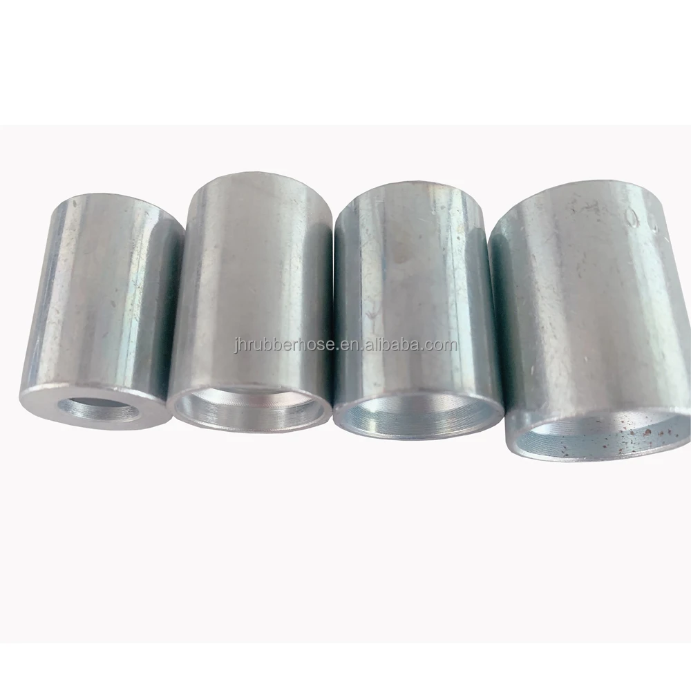 Straight Npt Metric Hydraulic Pipe Fittings Male Thread High Pressure 24 Degree Bite Type Compression Connector