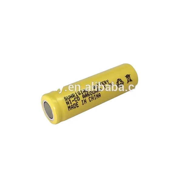 1.2v Button top Nicd 2/3AAA 100mah rechargeable battery