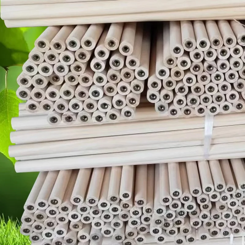 Factory Custom Bamboo and Birch Wood round Dowel Rods Furniture Parts Stickwood in Wood round Stick Format for Office Cabinets