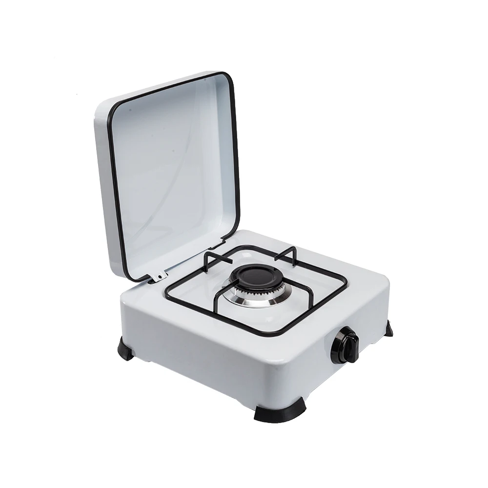 Один высокий диапазон 6 гладких горелок металлические Варочные панели новинка 30 кВт китайский с керамической напорной горелкой газовый ВОК варочная поверхность