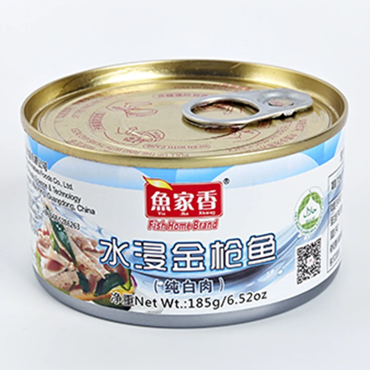 Hot Sale Tuna Meat Canned Fish in Oil/ In Water 185g