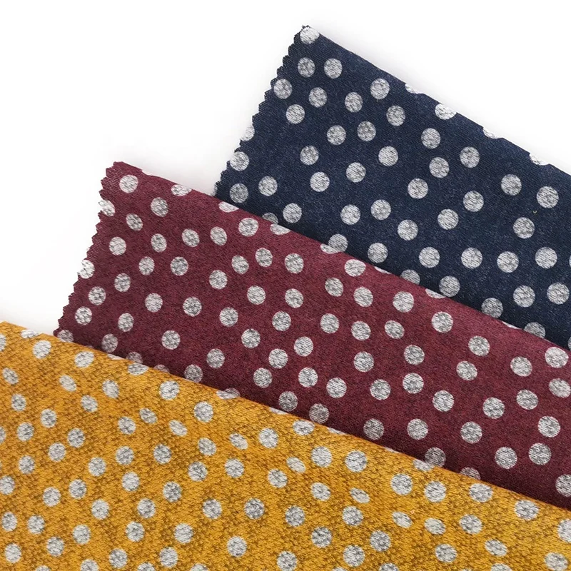 ESSE TEXTILE T/R/SP HACCI ANGORA PAPER PRINT FABRIC FOR SWEATER