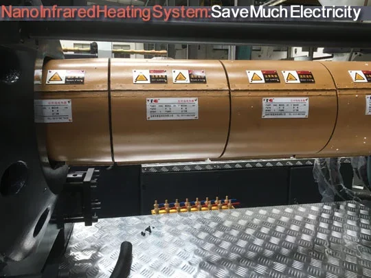 Energy saving 118T injection molding machine