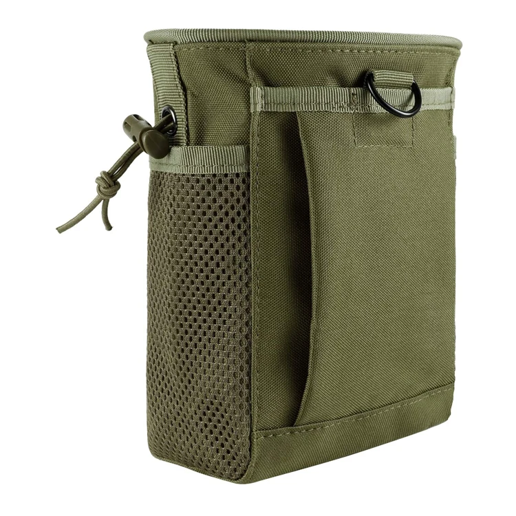 Tactical Molle Drawstring Magazine Pouch Utility Belt Holster Bag