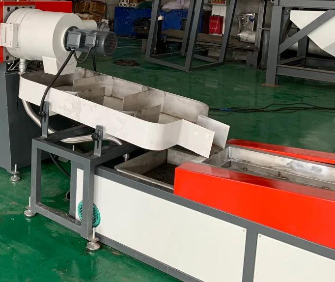 Waste PP PE PET BOPP film recycling granules machine durable plastic pelletizing machine