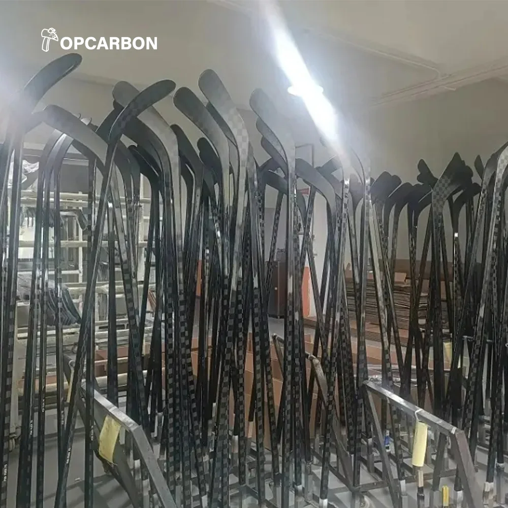 High Strength Composite Ice Hockey Stick Professional OEM Carbon Fiber for Events
