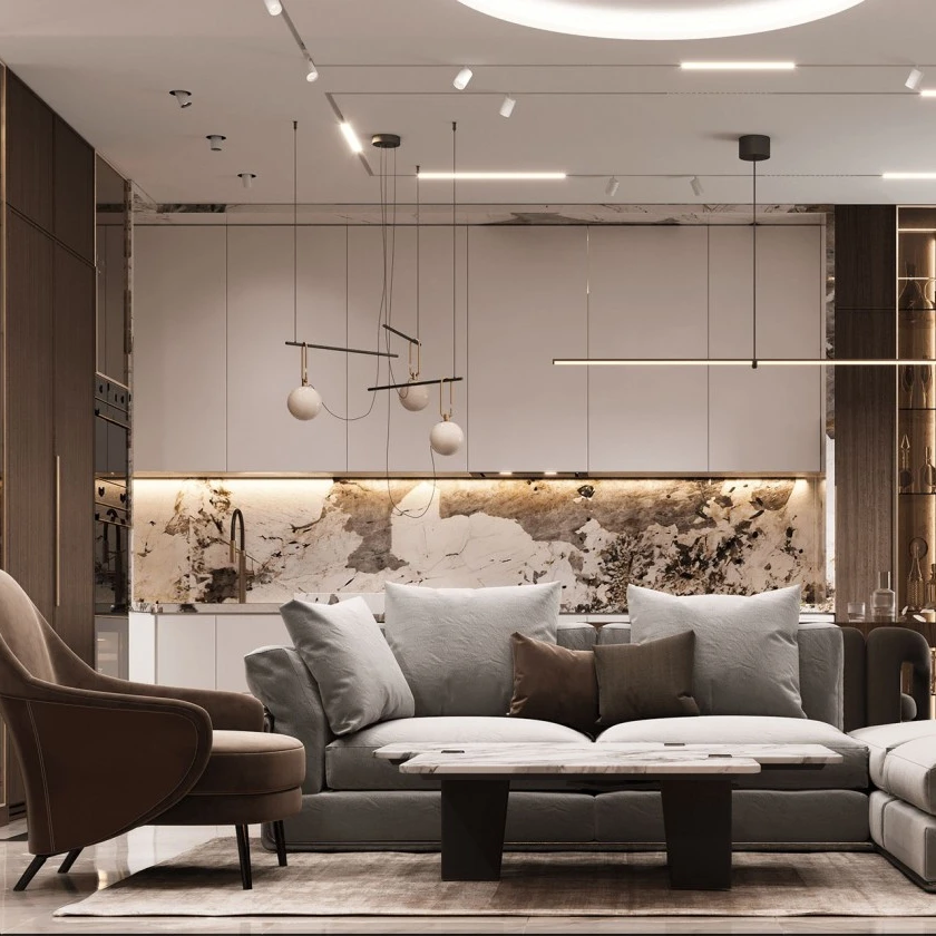 3d дизайн интерьера для дома, квартиры, гостиной, ванной