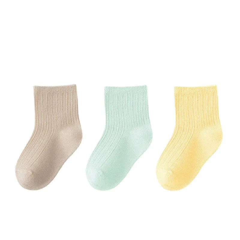 3 Pairs/Set Wholesale Summer High Quality Soft Feet Newborn Baby Thin bamboo Net Toddler Socks