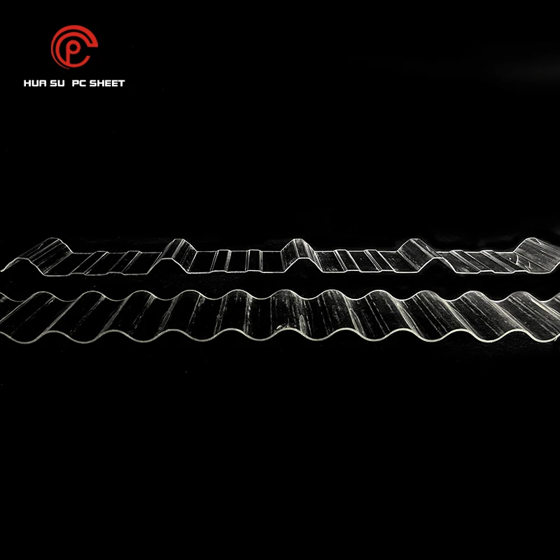 Прозрачная Матовая двойная глазурованная крыша из поликарбоната для размещения гофрированного поликарбонатного листа Cla