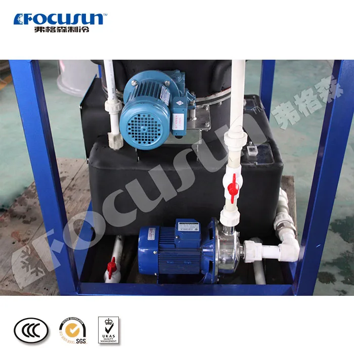 Focusun new commercial  tube ice making plant tube ice machine