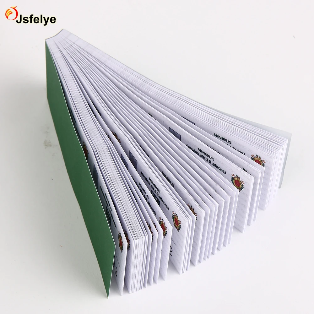 high quality Perforated line security printing coupon