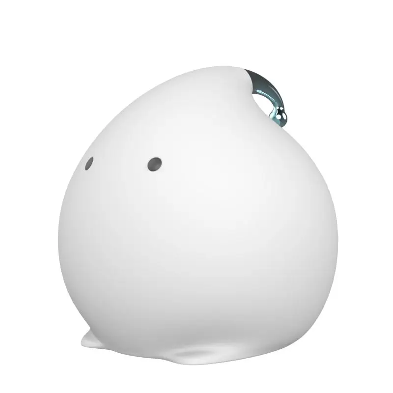 New Products Launch Water Fairy Usb Rechargeable Silicone Night Light Lamp Room Decor Nightlights