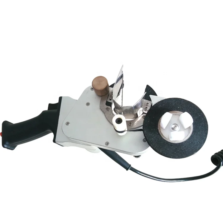 Electric manually controlled wire harness tape wrapping machine