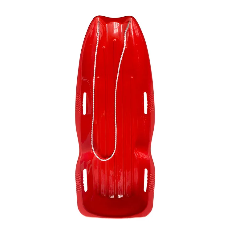 48 inch 1.2m strong utility snow sled High Quality Multifunctional Plastic grass sand Sled