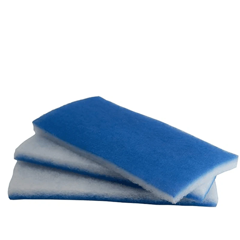 Manufacturer Factory Aquarium Filter Media Mat Pond Filter Material Blue and White Polymer Filter Mat