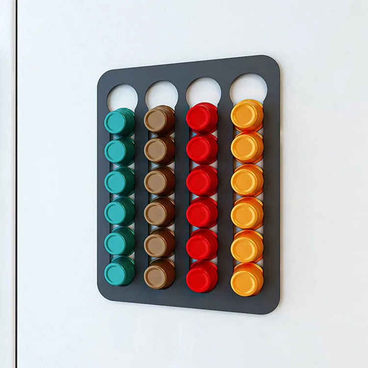 Nespresso Coffee Capsule storage Metal Coffee Pod Holder New Design Wholesale K Cup Metal Coffee Capsule Holder Stand