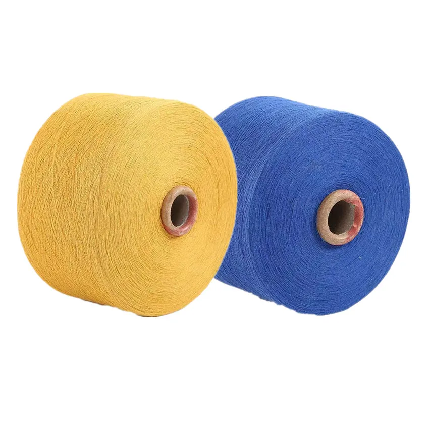 100 cotton yarn Natural white open end towel yarn 100% cotton