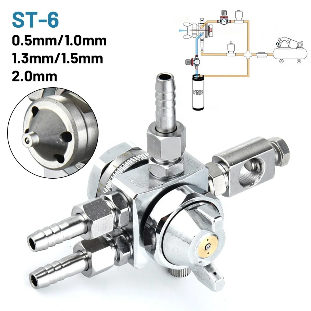 Japan Lumina Automatic ST-5 or ST-6 Lower Air Pressure Spray Gun 1.0mm Nozzle