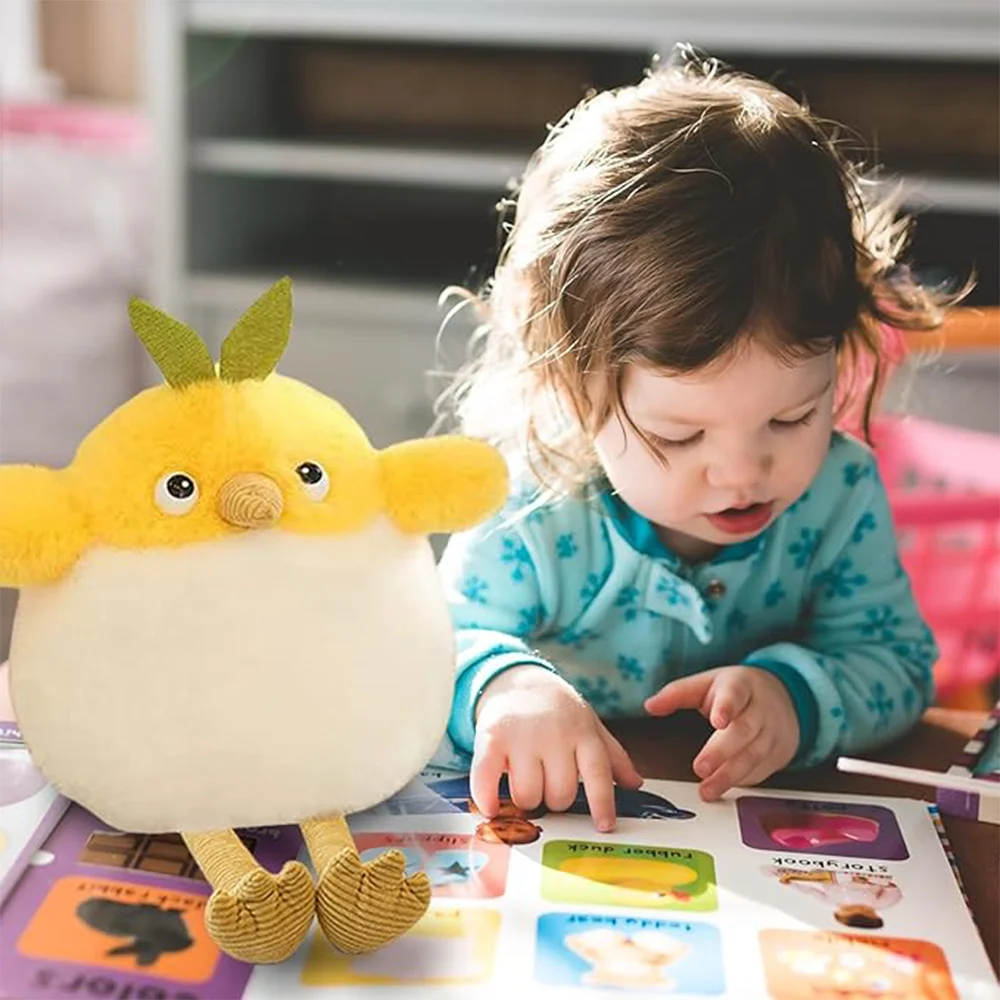 Adorable Bird Stuffed Animal Plush Doll Companions Vivid and Charming Bird Plush Toy for Kids Patient Partner