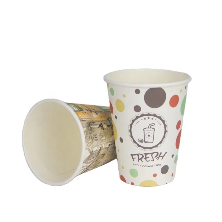 Disposable paper cup buyer sale various coffee cup hollow thickened hot drink cup