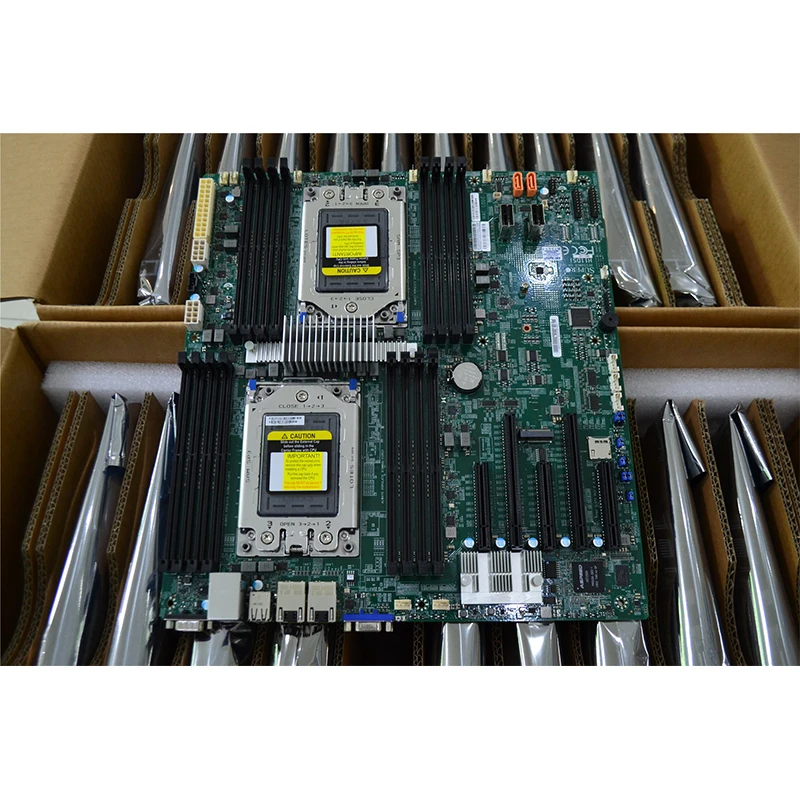 H11DSI двухканальная Серверная материнская плата AMD EPYC REV2.0 поддержка 7001