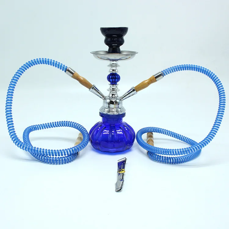 High Quality Shisha Hookah Accessoris Wholesale Portable Glass Hookah for Smoking Custom Acrylic Shesha Cheap Mini Hookah
