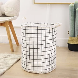 Sell High-Quality Eco Friendly Cheap Round Cloth Folding Laundry Bag Basket