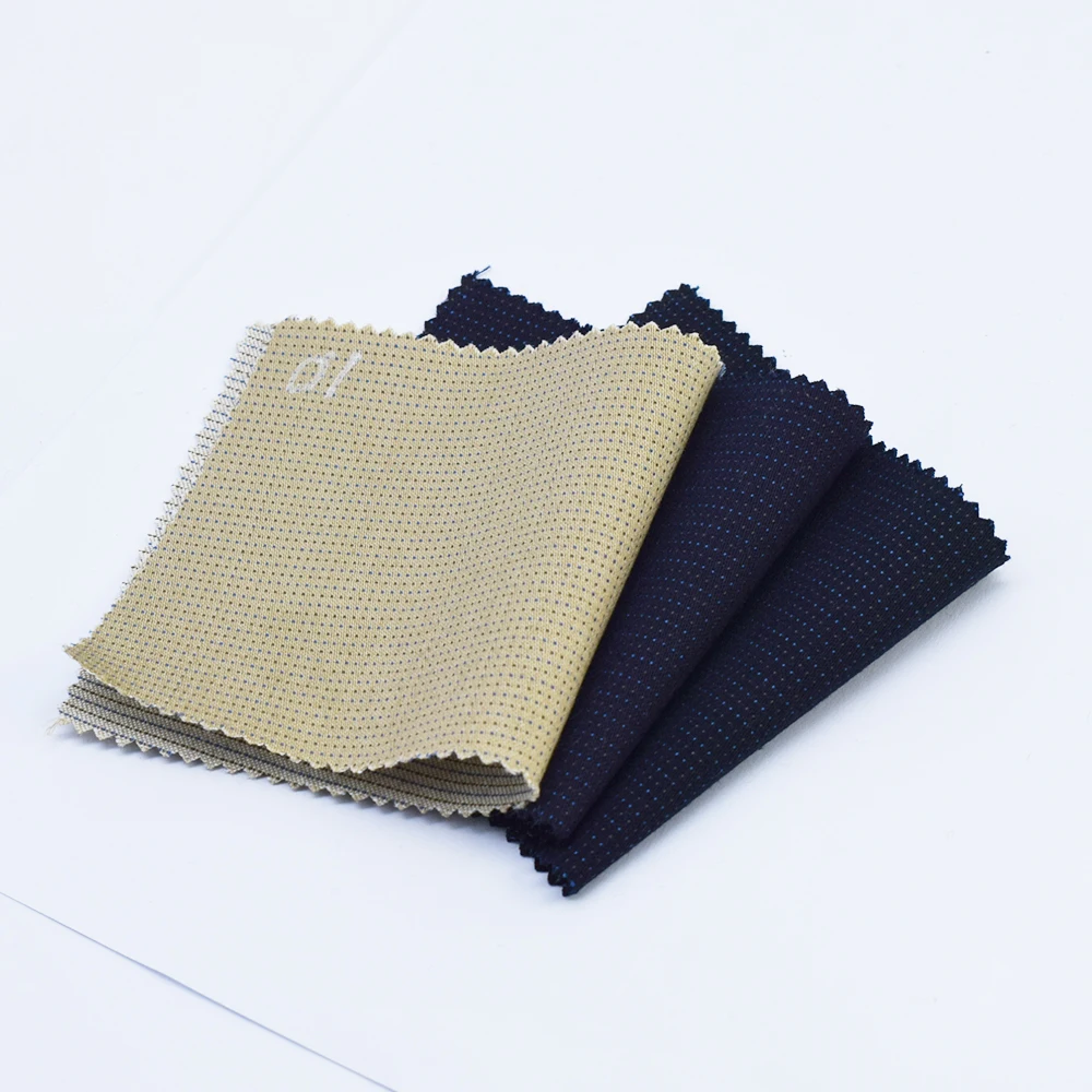 
stock lot woven yarn dyed twill cotton textile for men pants 