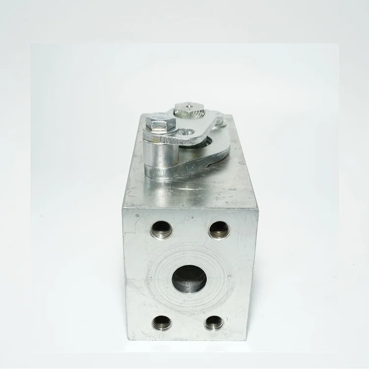 Factory Direct Ball Valve High Pressure Hydraulic Ball Valve for Komatsu 20T Excavator Stop Valve
