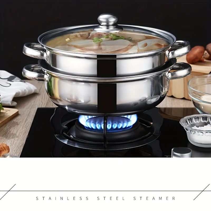 Stainless Steel Corn Steamer Suit Metal Kitchen Accessories and Storage Kitchenware