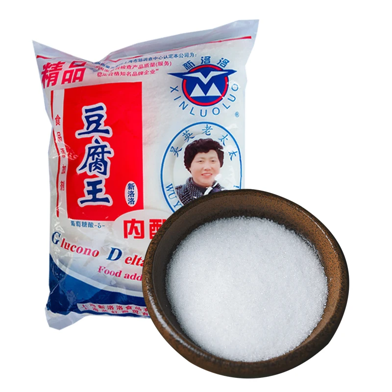 
Gluconic acid sugar lactone Do tofu with additives 