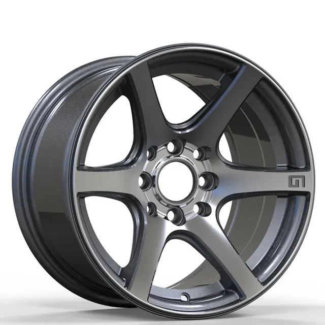 2020 China supply popular  13 14 15 inch casting wheel rims 8 holes alloy wheels