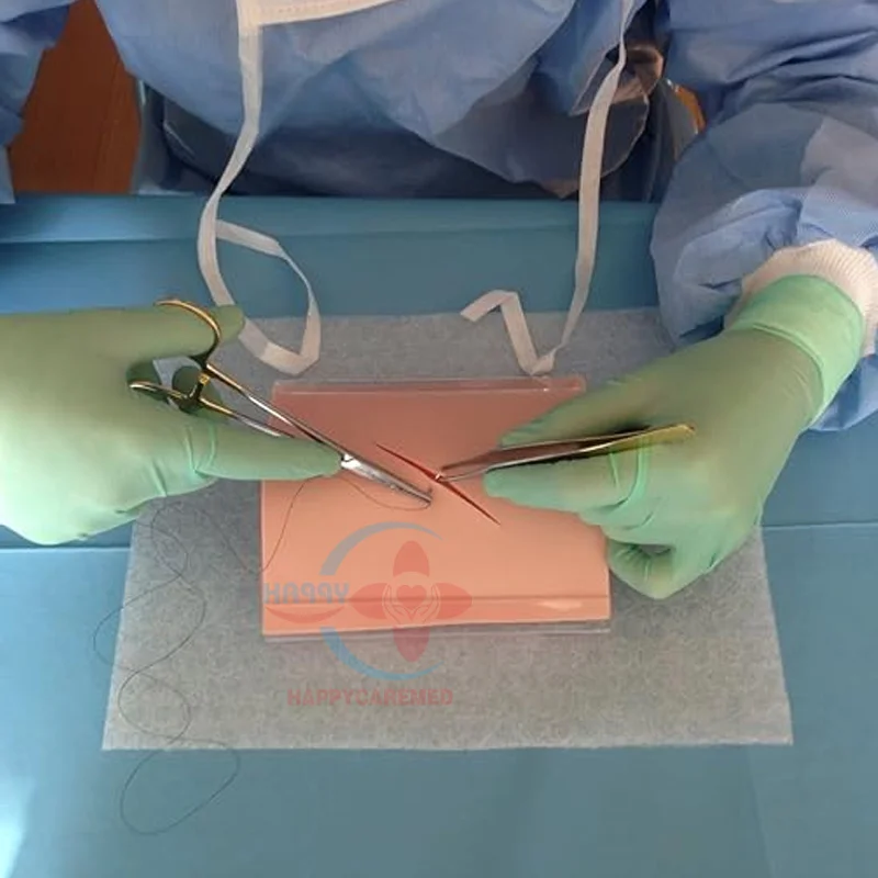 HC-S534 Medical Suture Training ,Stitching practice module /Suture Practice Module Model with base