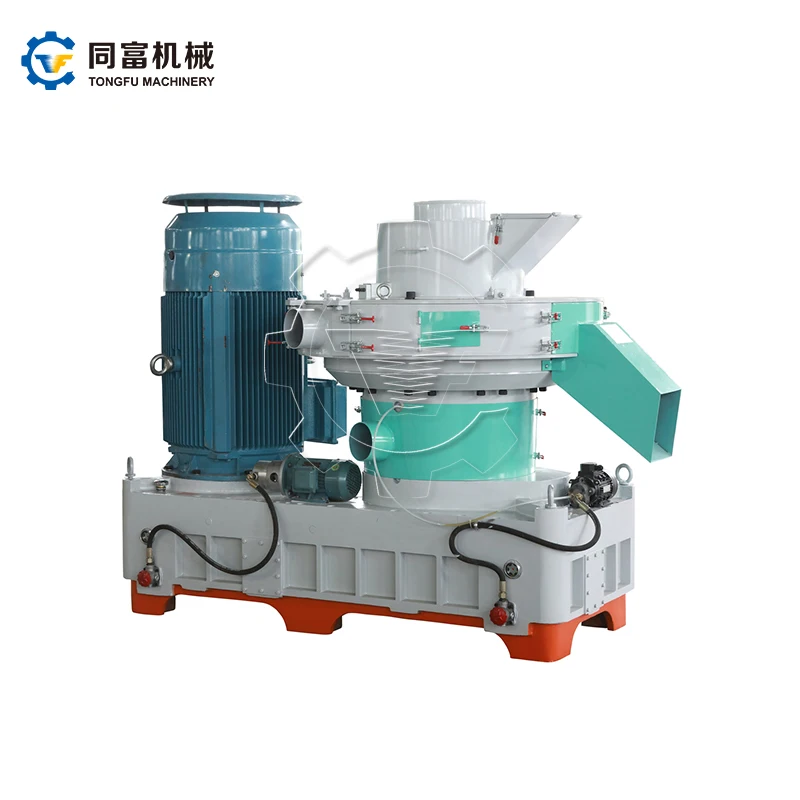 Biofuel Vertical Ring Die Biomass Wood Pellet Machine
