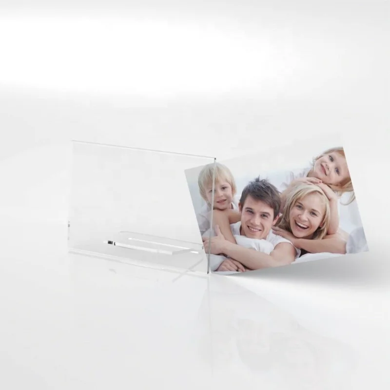 4x6 Wholesale Clear Acrylic Picture Frame Display Stand Photo Frame