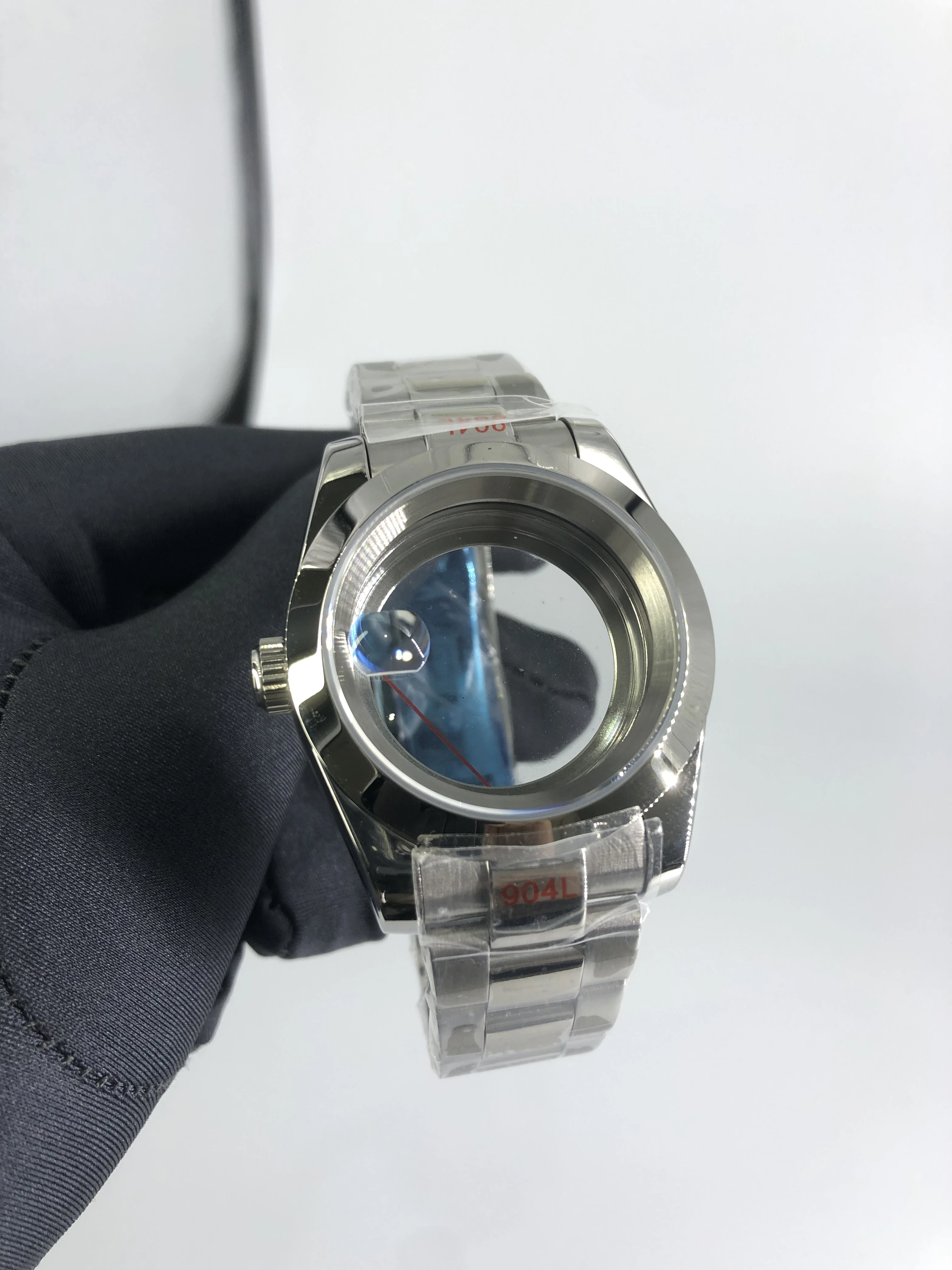 36mm 39mm 316l Stainless Steel Case + Sapphire  Glass for NH35/36 Movement Watch Parts