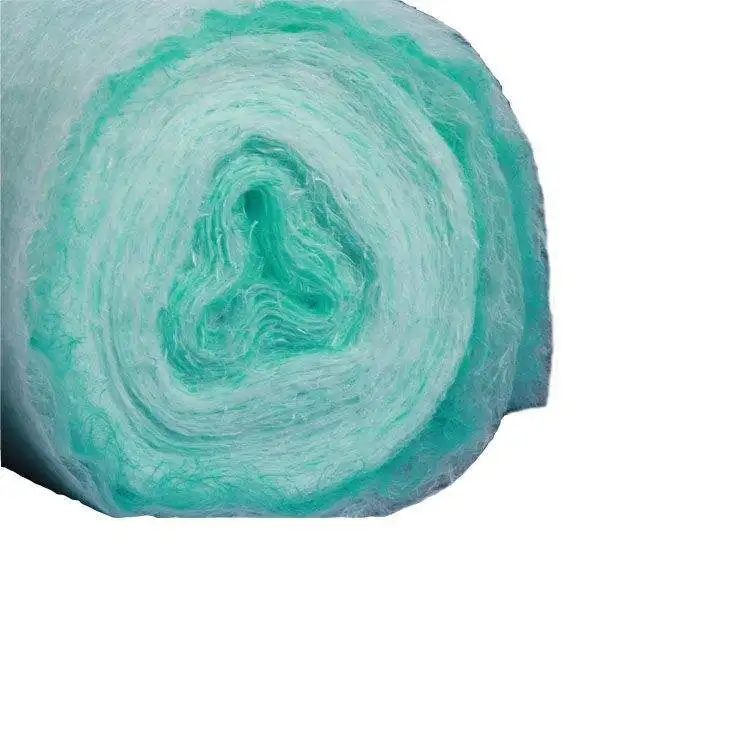 Custom Factory Floor Air Spray Booth Fiberglass Filter Paint Mist Felt Glass fiber filter