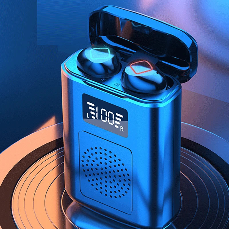 3 In 1 Mini with Power bank 6000mah battery M6 wireless headphones for mobile earphone with speaker