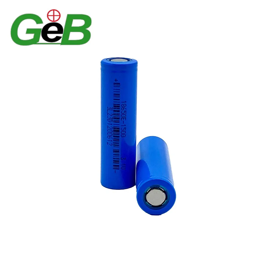GEB Factory Sodium ion 18650 3.0V 1500mAh 1.5Ah 3.1V Na-ion Battery 5C Fast Charge 10C 12V Sodium Batteries Na-ion SIB Battery
