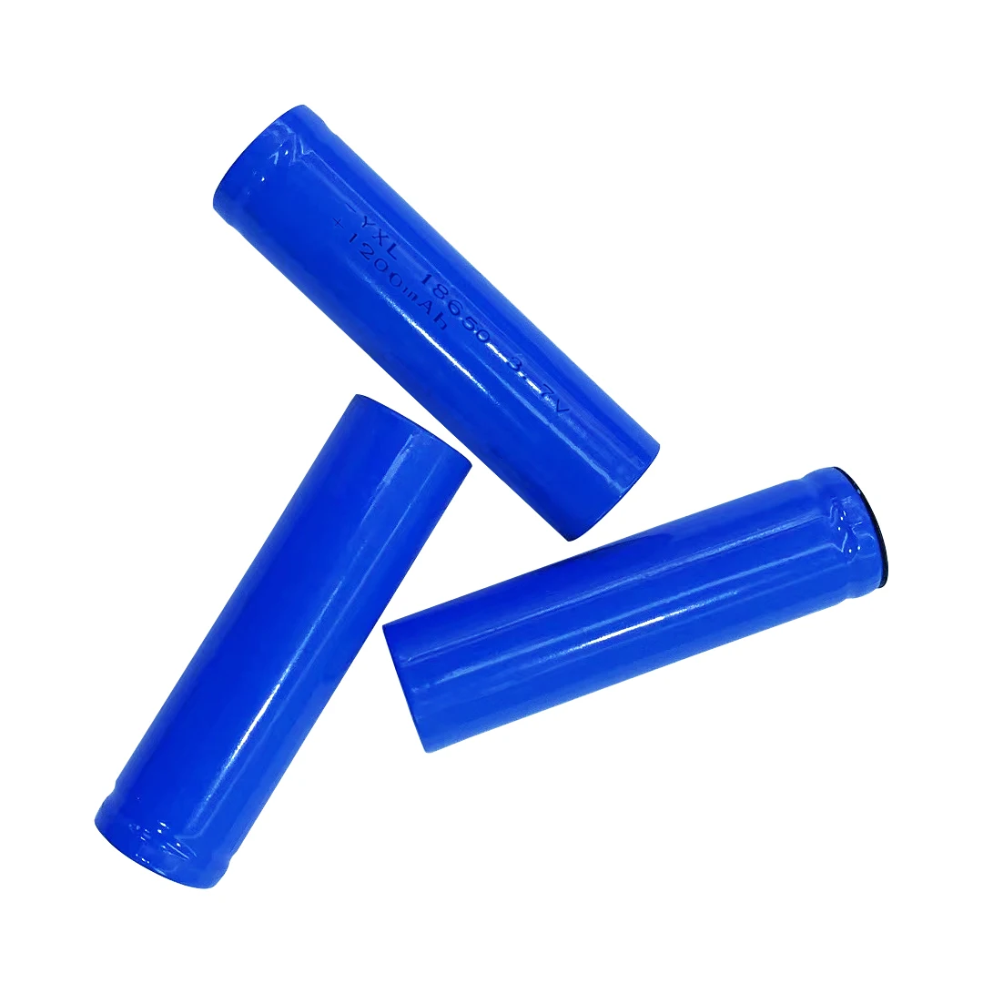 YXL brand high capacity Full life cycle Lithium battery with BIS certification 18650  1200mah