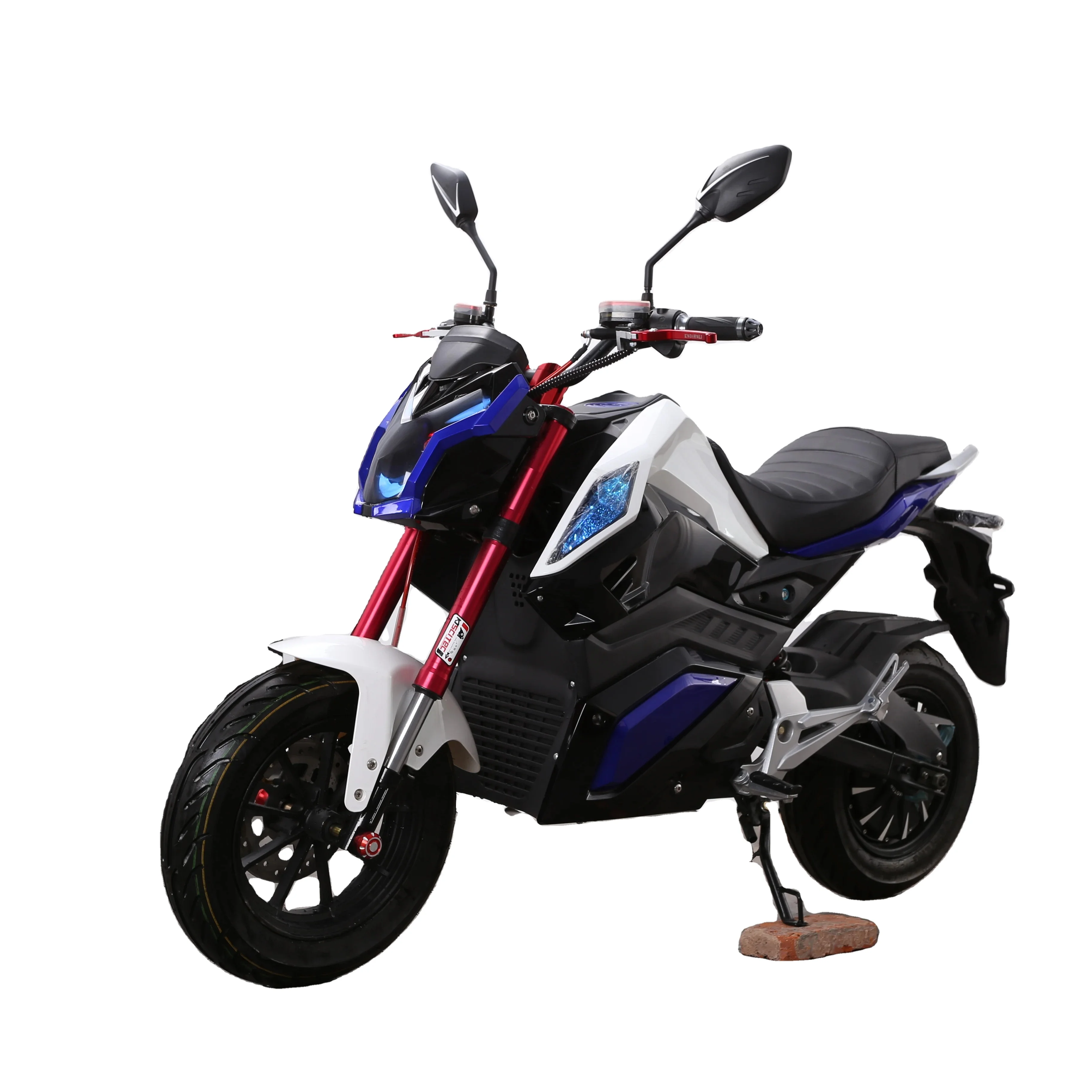 2024 new adult Electric Scooter cheap 2 seats two wheel electric motorcycle racing for sale with EEC COC certificate