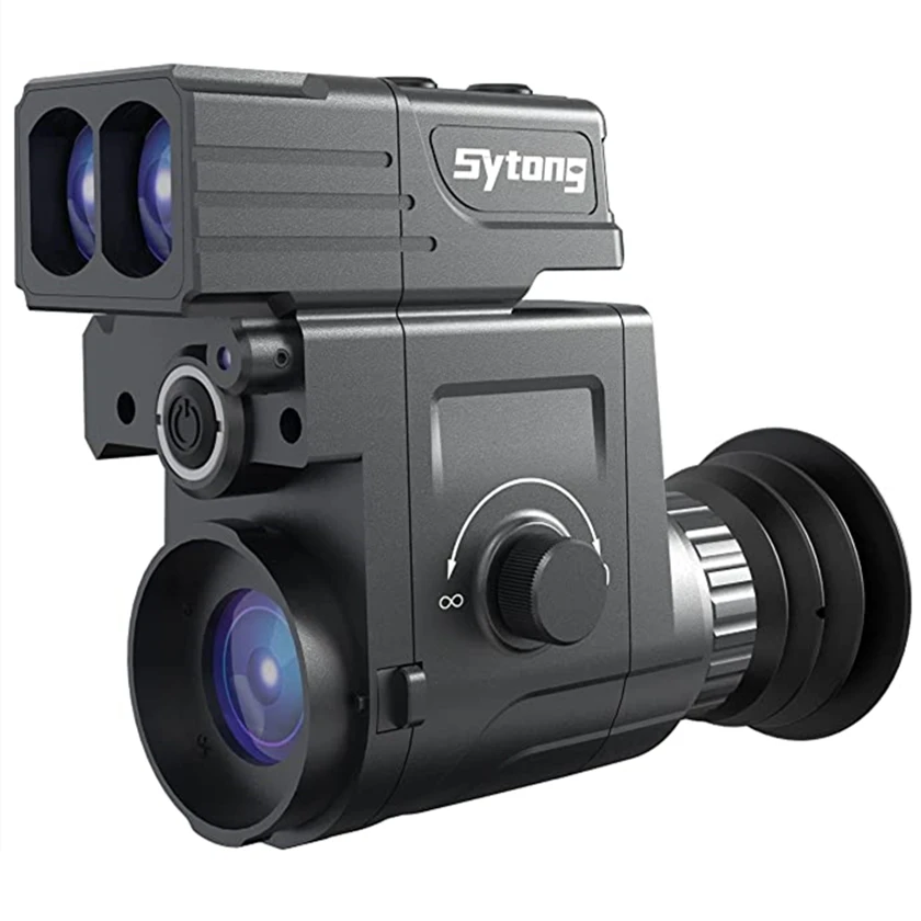 Sytong HT-77LRF 1080P WIFI Digital Night Vision Monocular Scopes Integrated 1000m Laser Range Finder for Hunting