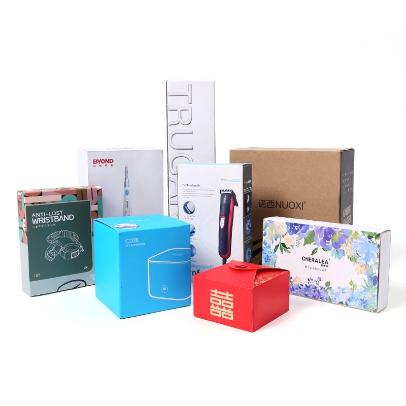 custom paper box for gift package with good price