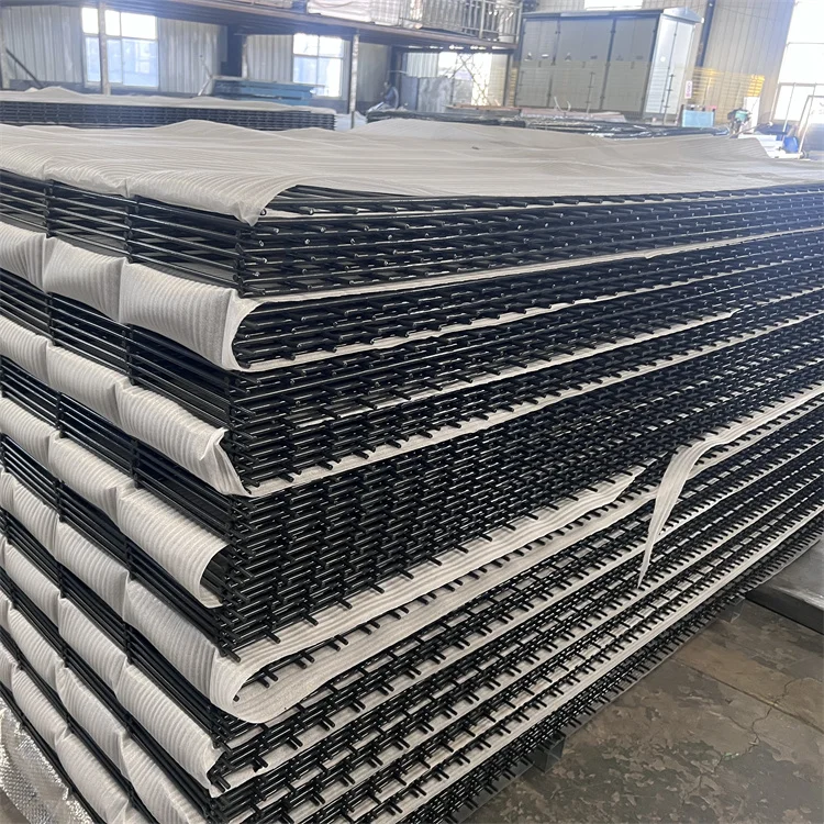 High Security anti climb welded wire mesh fence/High security 868 /656 double horizontal welded wire mesh fence panel