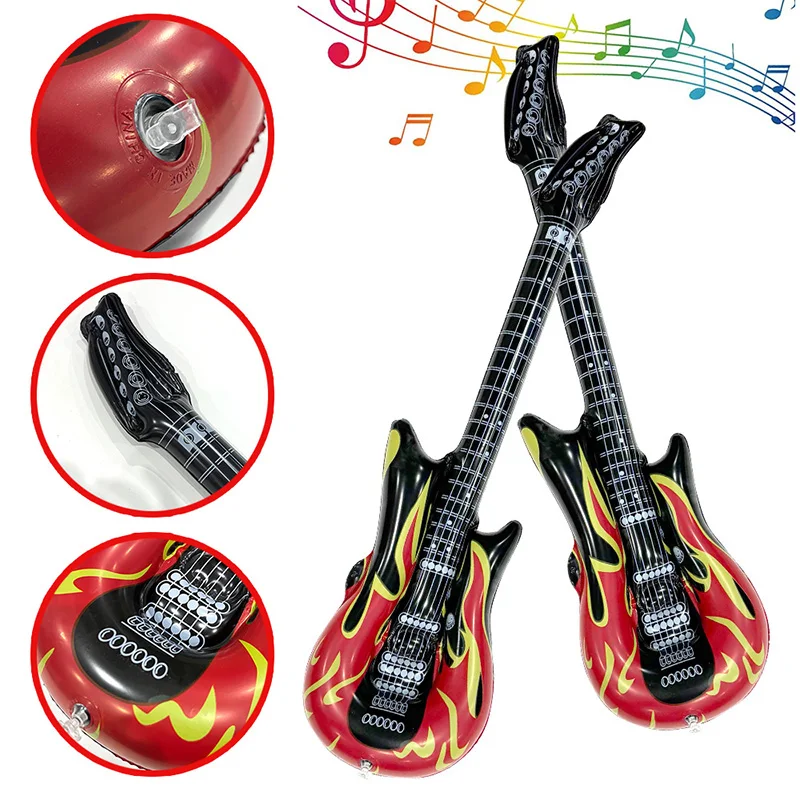 Inflatable Guitar Children Inflatable Toys Promotional Items For Advertising