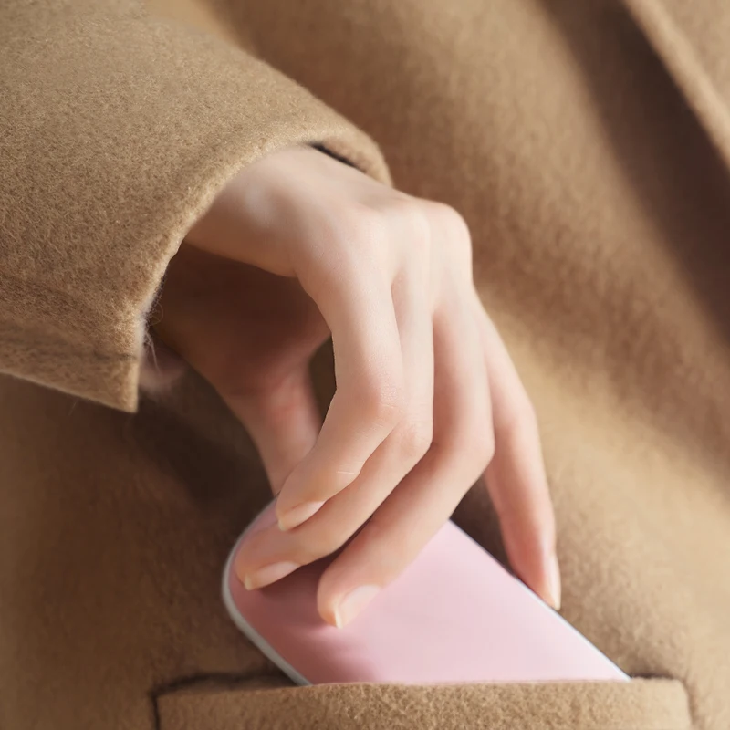 Mini Pocket Hand Warmer Portable 5000mah Electric Power Bank New USB Rechargeable Cute Arrivals Korea Winter Customizable 3-4hrs