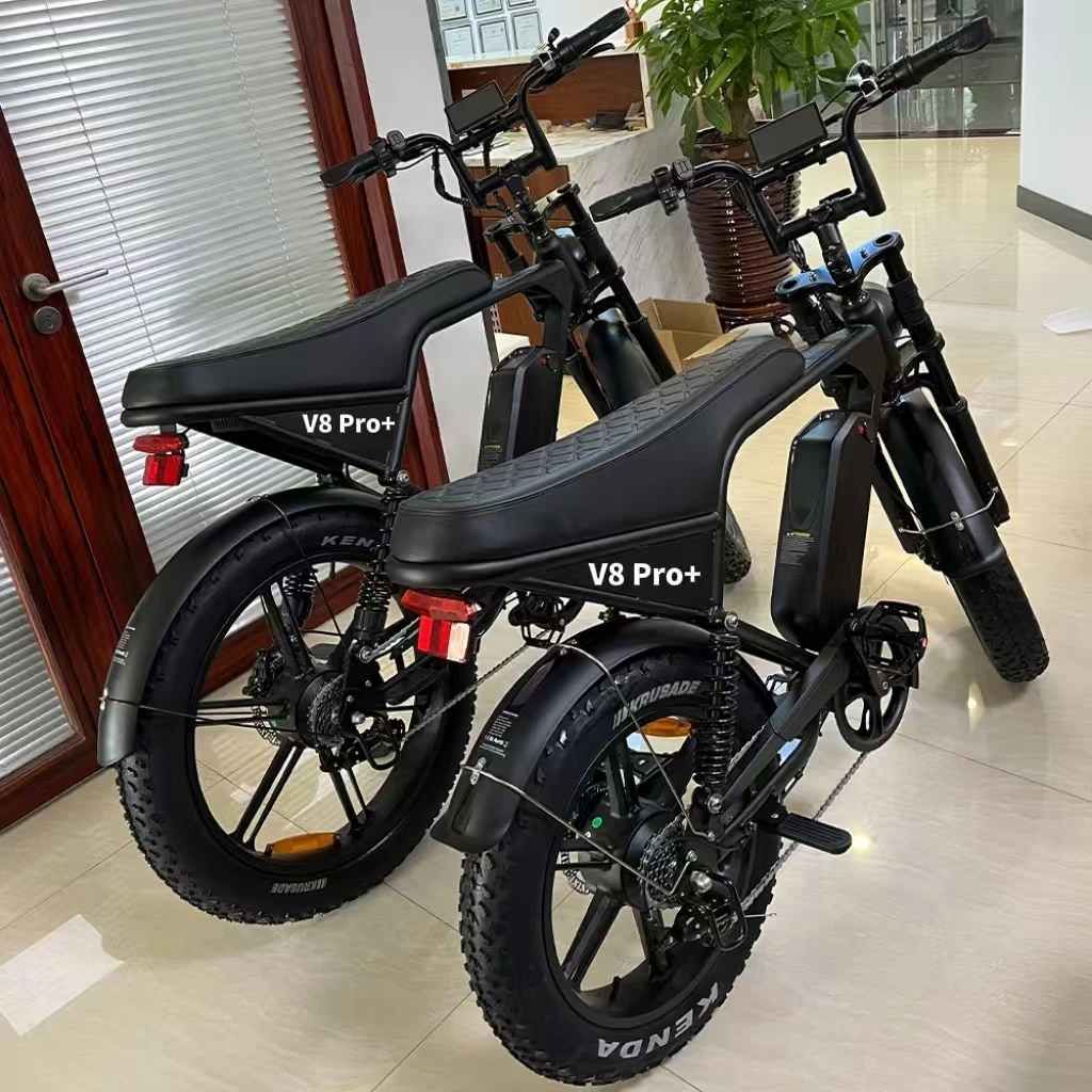 Electric 1000W Mountain Bike Hybrid V8 Plus EBike 48V Lithium Battery 750W Fatbike 250W Electric Bicycle Hub Motor Rear Wheel k7